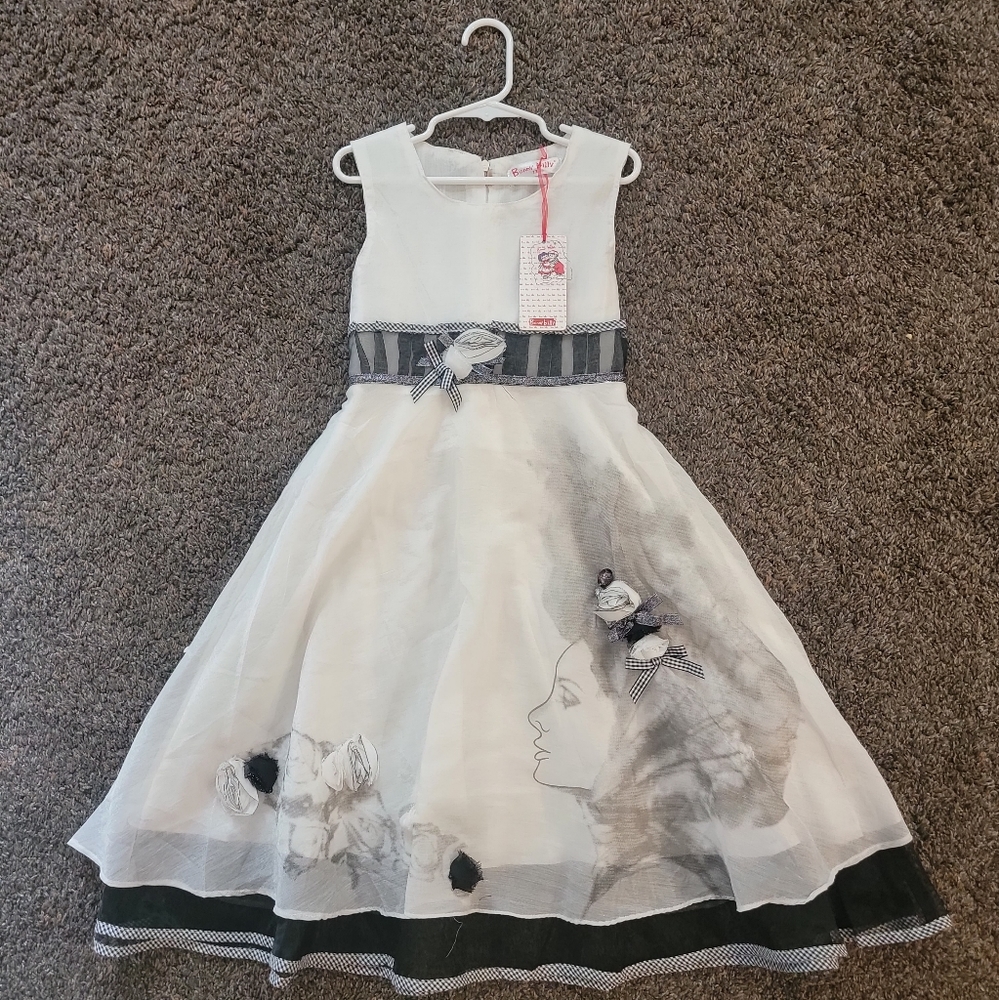 Girls Dress with Womens Face